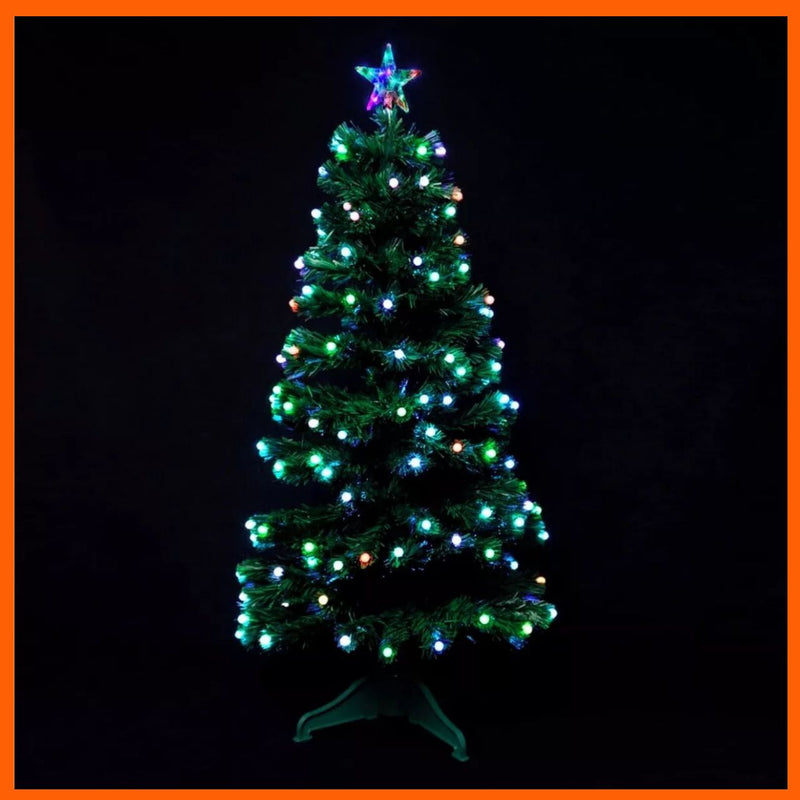 Estrela Ponteira Para Árvore De Natal com 10 LEDs Coloridos Bivolt