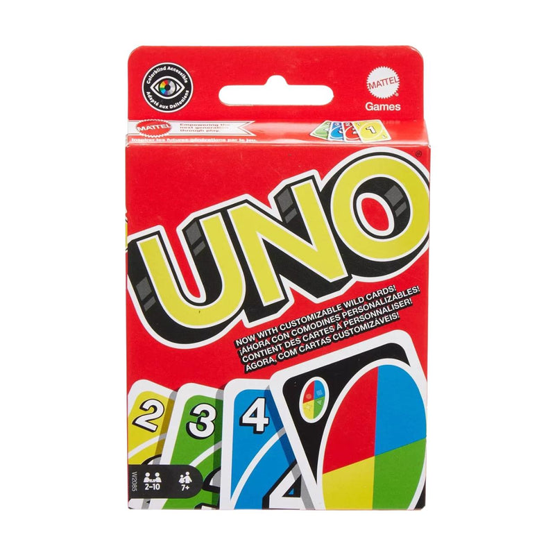 Jogo UNO Original Mattel com Cartas Customizáveis - Diversão para Toda a Família